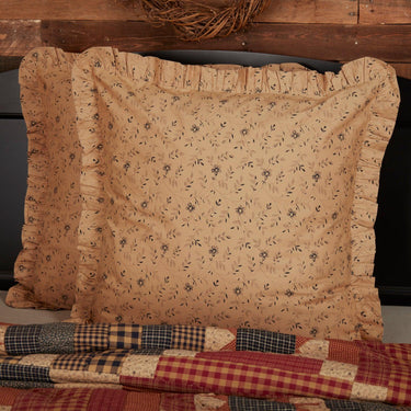 Maisie Fabric Euro Sham 26x26 VHC Brands - The Fox Decor